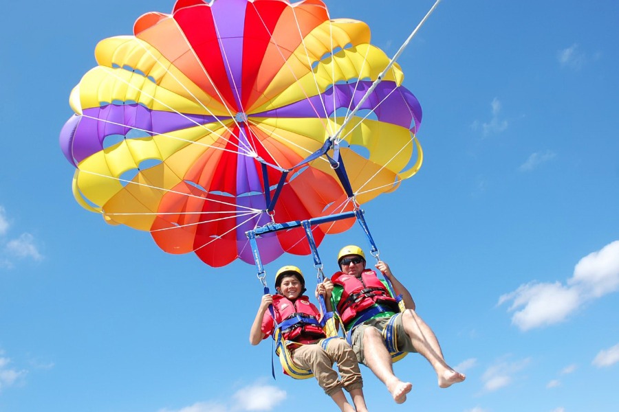 Parasailing Adventure | Watersport Tour | Bali Komodo Beyond | Bali Tours