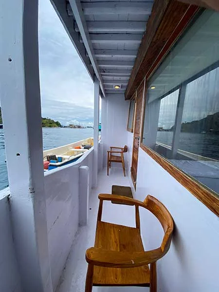Phinisi Nadia Balcony | Komodo Island Tour | Bali Komodo Beyond | Komodo Island Tour